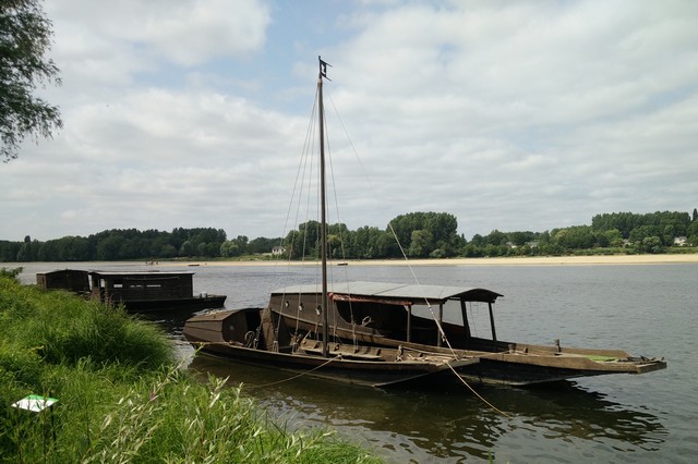 Loire boats on the Loire Valley