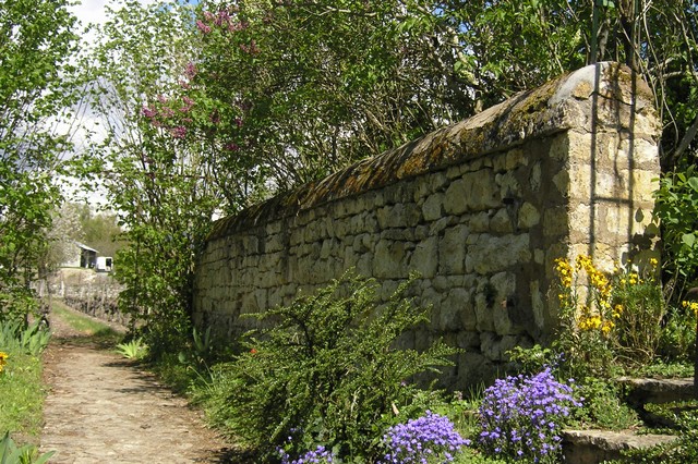 Jardin bucólico en el Valle del Loira