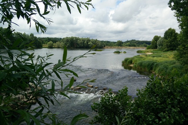 El loira rio salvaje en Indre et Loira